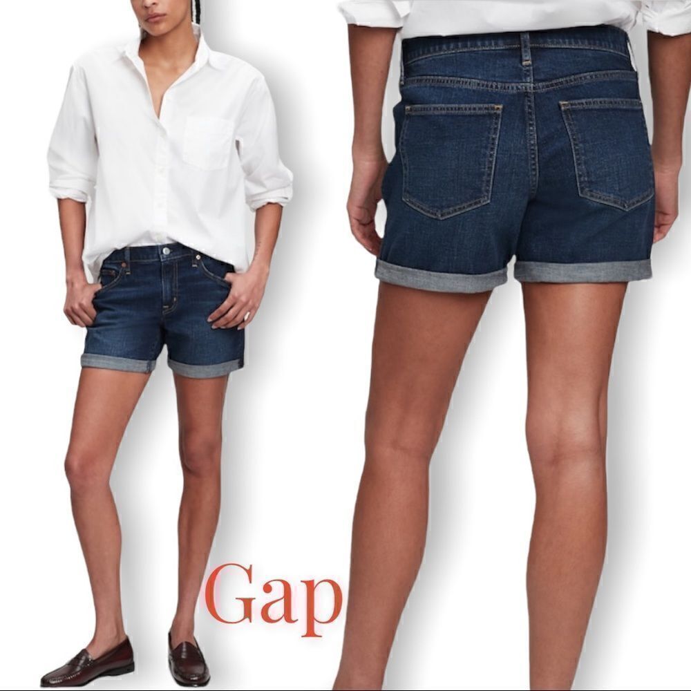 Gap Jean Bermuda shorts. Dark wash sz 2/26